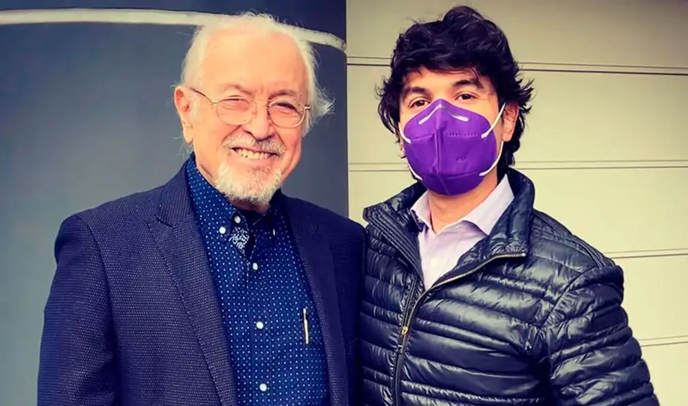 El conductor de Cinescape se mostró feliz al volver a ver a su padre luego de muchos meses alejados. Foto: Instagram/Bruno Pinasco El conductor de Cinescape se mostró feliz al volver a ver a su padre luego de muchos meses alejados. Foto: Instagram/Bruno Pinasco