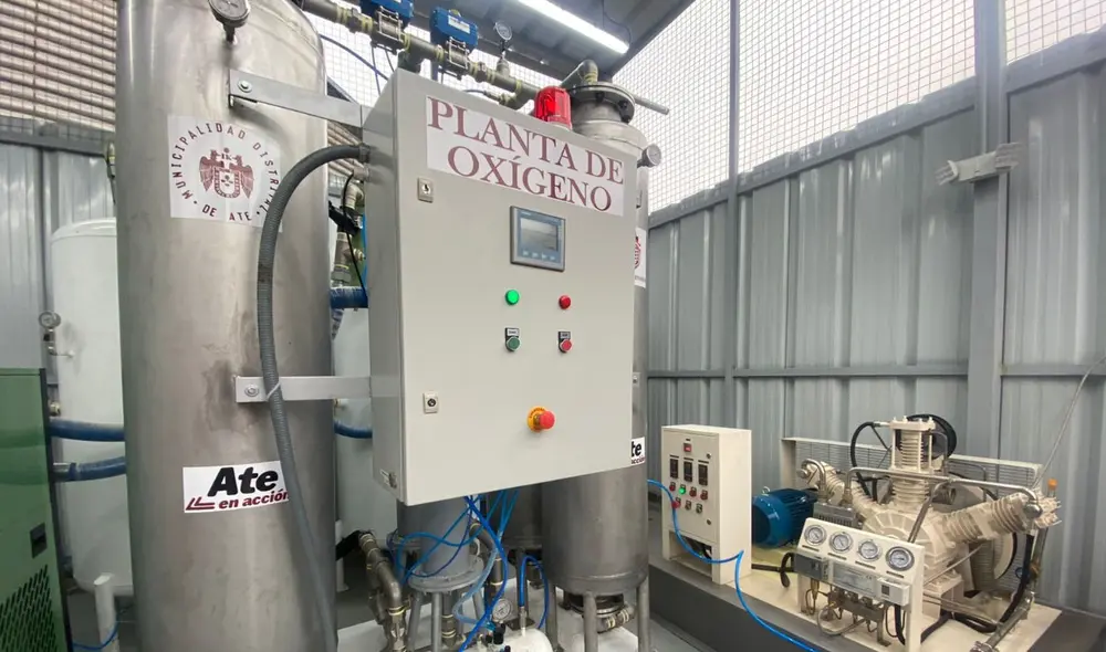 Planta de oxígeno producirá entre 70 a 75 balones diarios. Foto: Raúl Egúsquiza/URPI-LR Planta de oxígeno producirá entre 70 a 75 balones diarios. Foto: Raúl Egúsquiza/URPI-LR