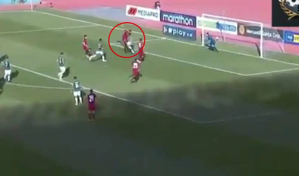 Jhon Chancellor fue autor del gol de Venezuela ante Bolivia. Foto: captura Youtube