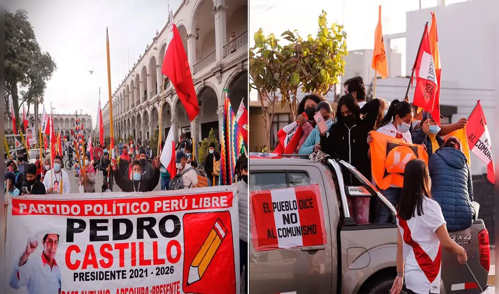 Marchas se desarrollarán a pesar de crítica situación sanitaria en Arequipa. Foto: Oswald Charca/La República Marchas se desarrollarán a pesar de crítica situación sanitaria en Arequipa. Foto: Oswald Charca/La República