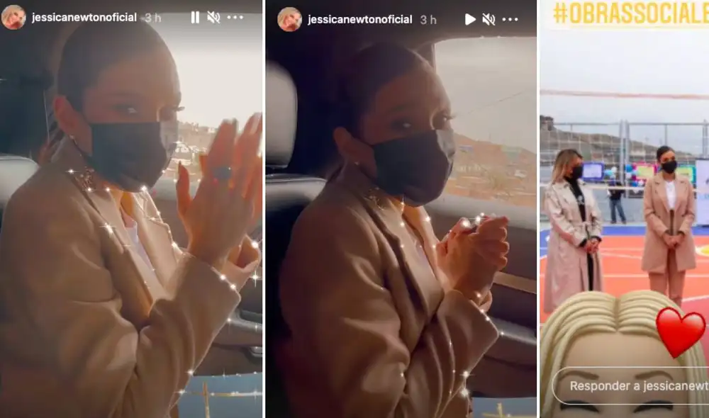 Janick y Jessica registraron videos de su camino al lugar, y expresaron su alegría por tener la oportunidad de reunirse con algunas personas. Foto: composición Instagram