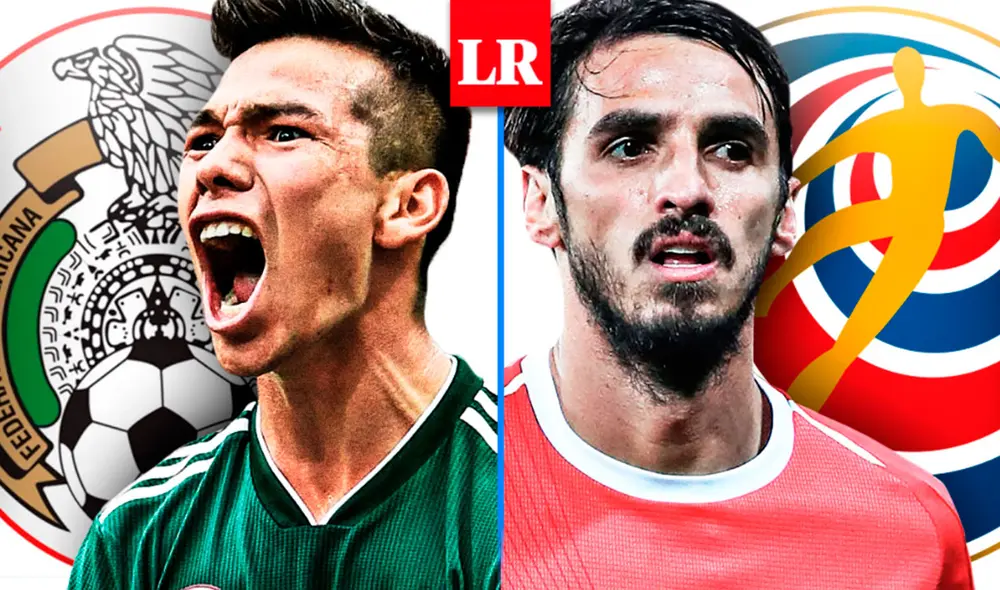 México y Costa Rica se ven las caras por las semifinales de la Liga de Naciones Concacaf 2021. Foto: Fabrizio Oviedo/La República