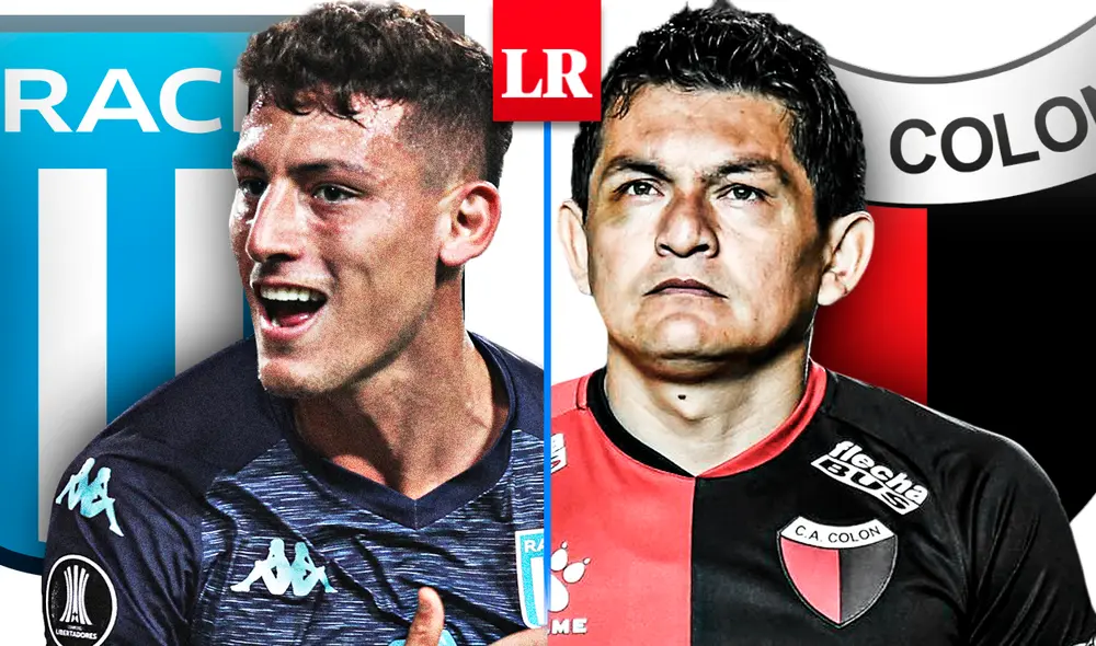 Racing y Colón se enfrentan en la final del fútbol argentino. Foto: composición de Fabrizio Oviedo / La República Racing y Colón se enfrentan en la final del fútbol argentino. Foto: composición de Fabrizio Oviedo / La República