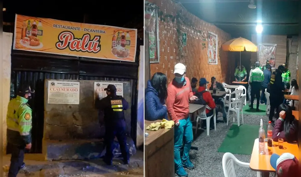 Intervenidos fueron multados por incumplir normas sanitarias. Foto: Municipalidad de Paucarpata