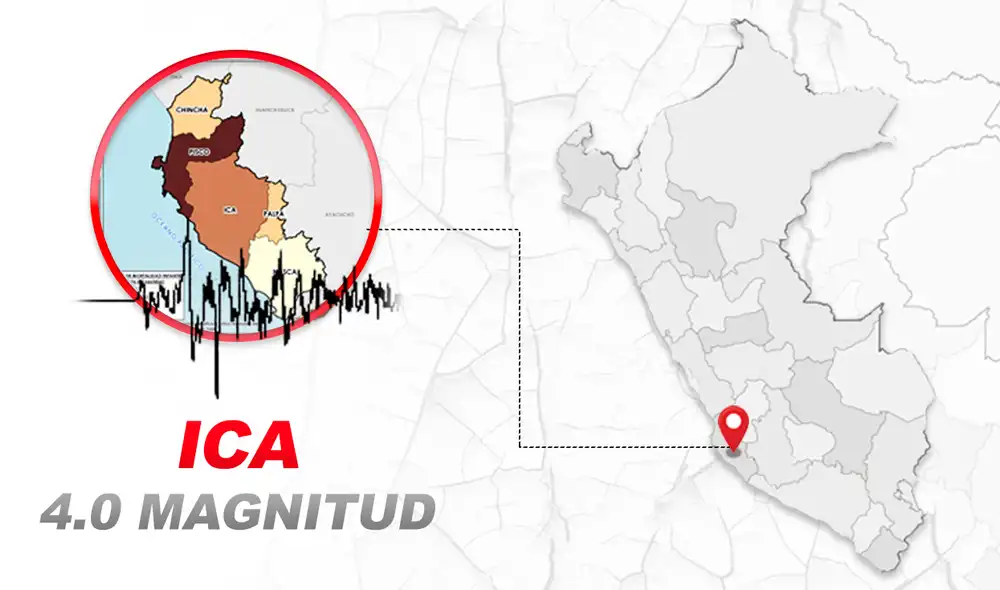 Temblor se registró a las 10.35 de la noche. Foto: composición LR Temblor se registró a las 10.35 de la noche. Foto: composición LR