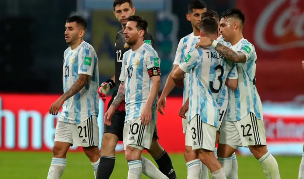 El astro argentino quedó conforme con el desempeño de sus compañeros, pese al empate 1-1 ante Chile. Foto: AFP El astro argentino quedó conforme con el desempeño de sus compañeros, pese al empate 1-1 ante Chile. Foto: AFP