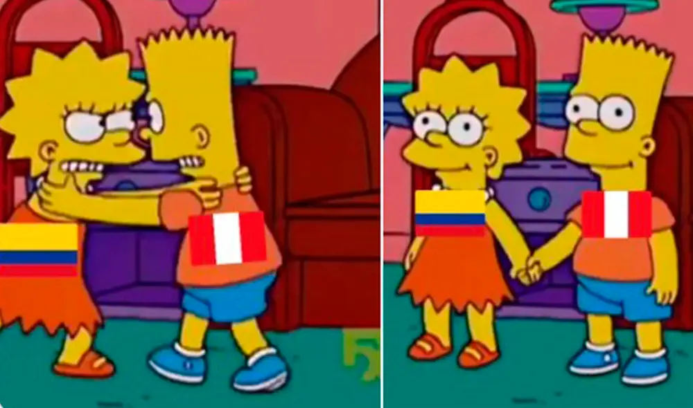 Los memes no faltaron tras el pitazo final del juego entre Perú y Colombia. Foto: Twitter