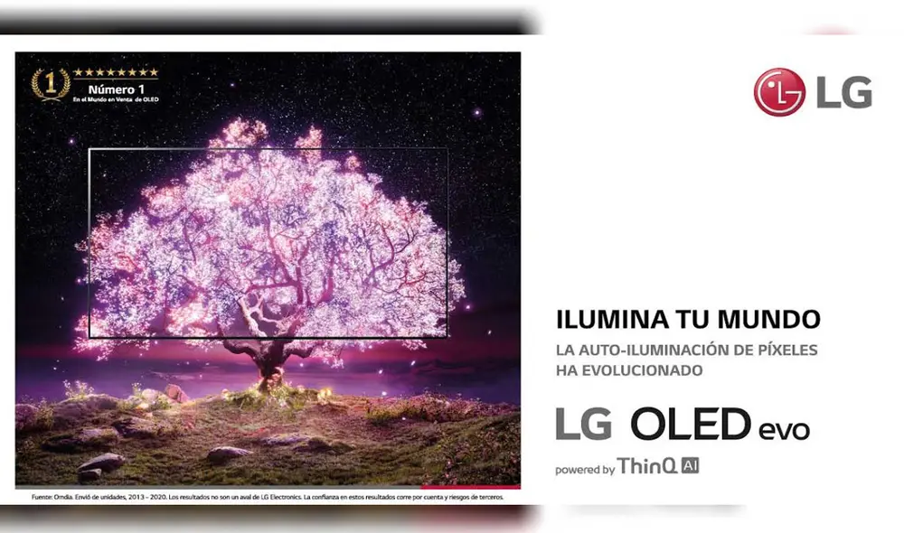 Marca de televisores marca la diferencia en el mercado. Foto: difusión