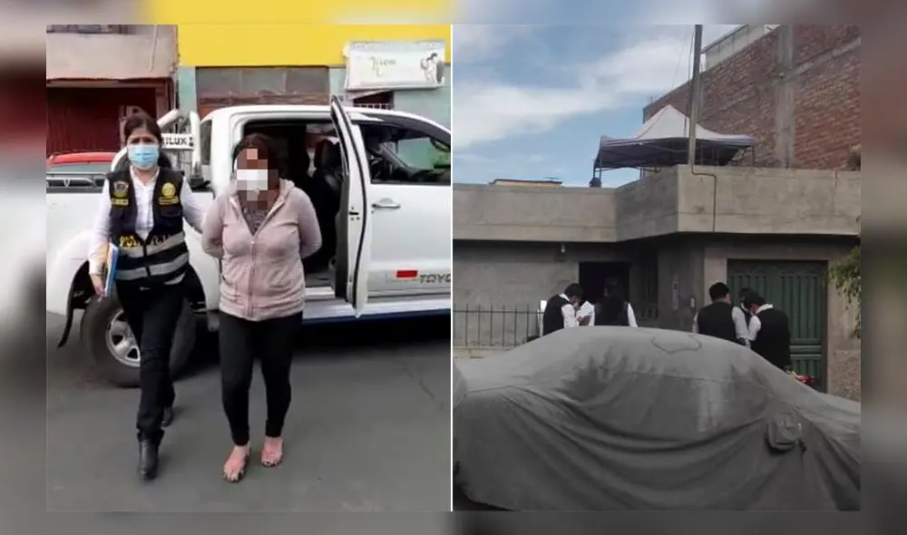 Policía llevó detenida a la mujer a la comisaría de El Porvenir. Foto: Municipalidad de Miraflores