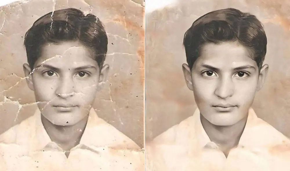 ¿Tienes fotos antiguas en mal estado pero que son muy valiosas? La nueva función de MyHeritage puede restaurarlas en cuestión de segundos. Foto: Genbeta