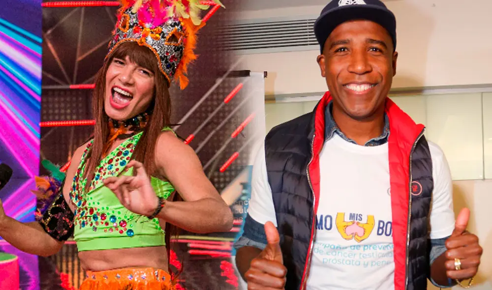 El tiktoker se encuentra sentenciado en El artista del año. Foto: composición/GLR