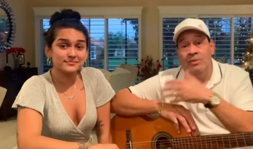 La salsera Daniela Darcourt celebró el 63 cumpleaños del 'Pavarotti de la Salsa', Tito Nieves. Foto: captura Daniela Darcourt/Facebook