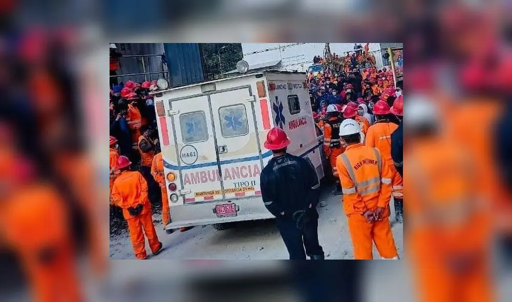 Mineros heridos fueron referidos a los hospitales de la ciudad de Trujillo. Foto: difusión Mineros heridos fueron referidos a los hospitales de la ciudad de Trujillo. Foto: difusión