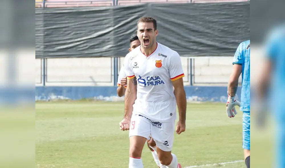 Santiago Pallares marcó el segundo gol de Atlético Grau. Foto: FPF