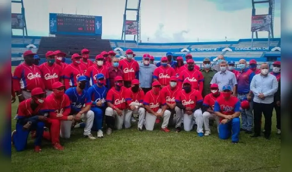 Algunos jugadores y miembros del equipo técnico decidieron quedarse en EE. UU. para solicitar asilo tras una competencia. Foto: captura de Twitter Algunos jugadores y miembros del equipo técnico decidieron quedarse en EE. UU. para solicitar asilo tras una competencia. Foto: captura de Twitter