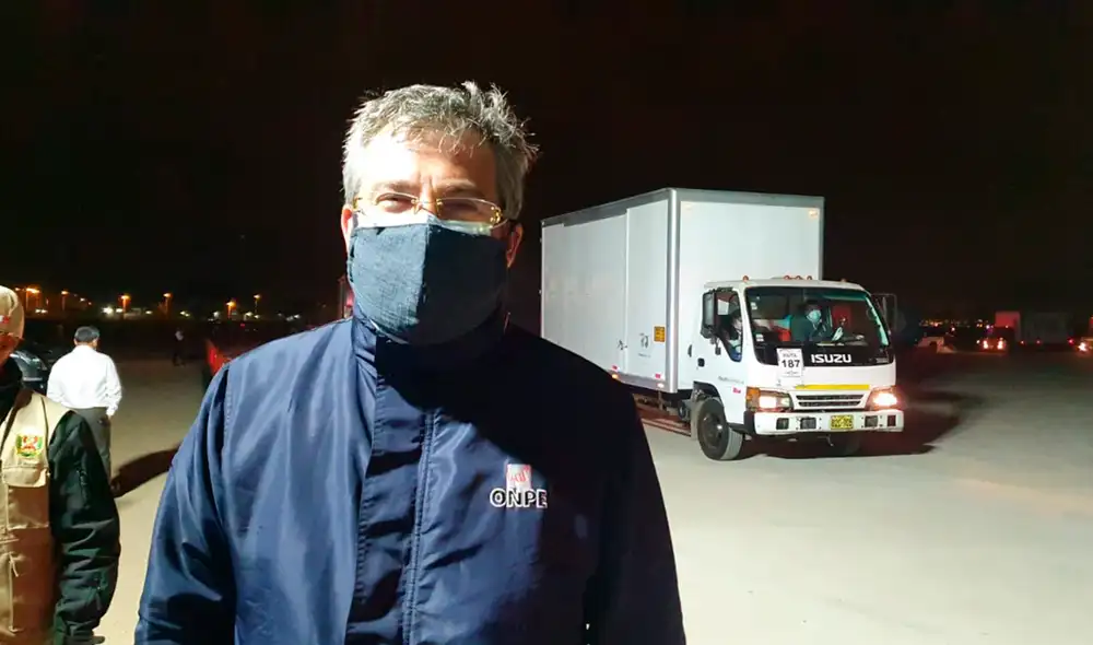 Corvetto Salinas también informó que la ONPE ya se encuentra presente en todos los locales de votación. Foto: Johann Klug / URPI - La República