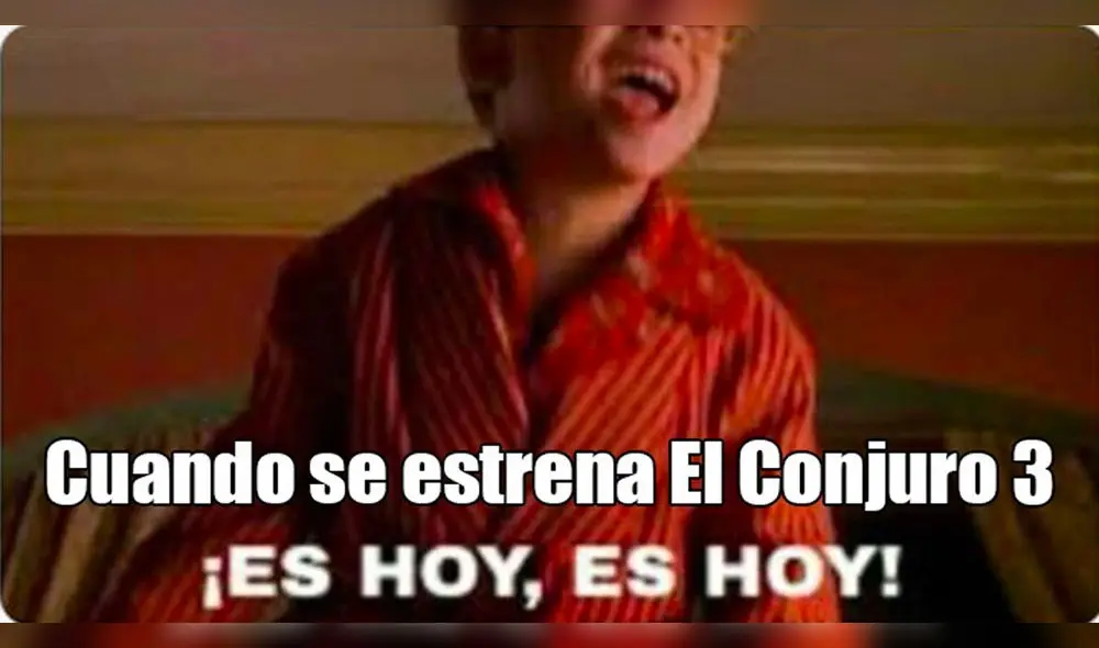 La película de los Warren ha generado hilarantes memes que los usuarios comparten en redes sociales. Foto: Twitter