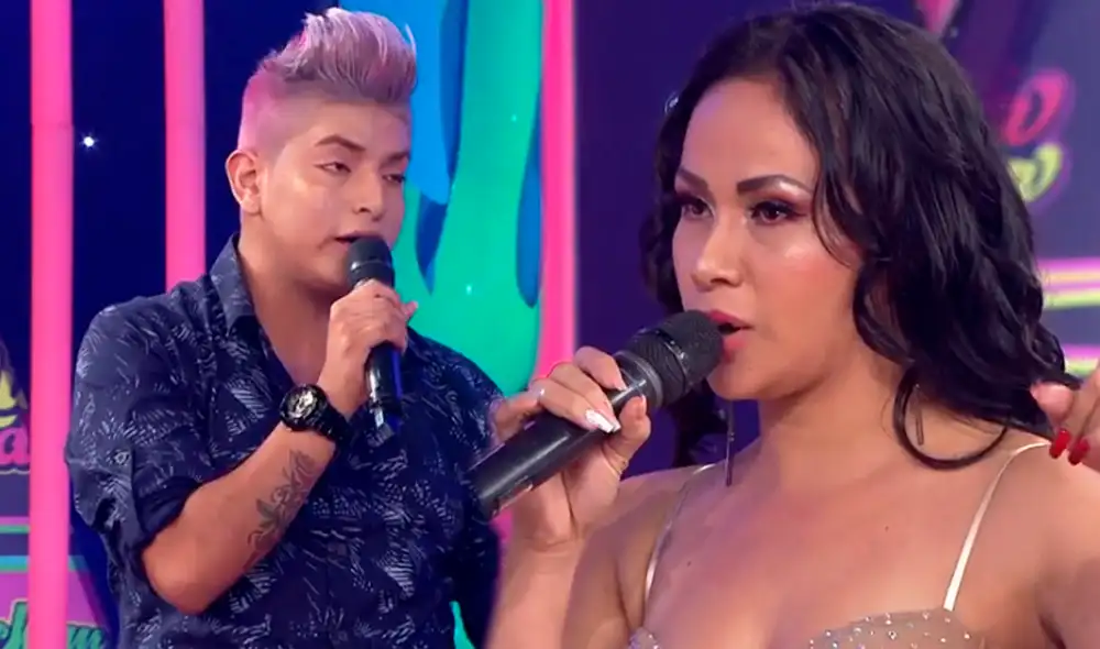 Los artistas podrán aclarar el problema que los ha rivalizado. Foto: captura América TV