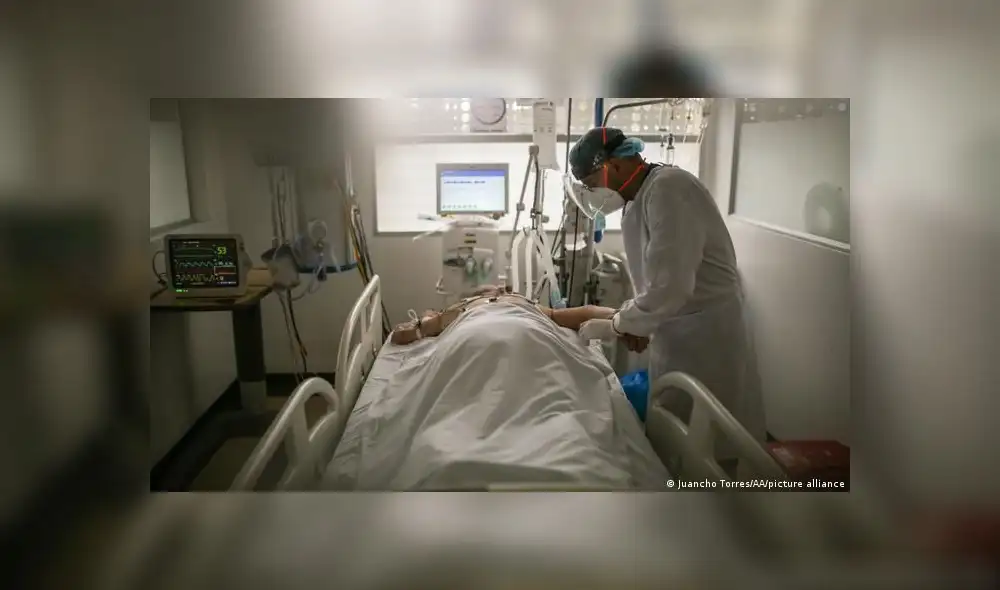 Según el Gobierno de Iván Duque, las protestas y el paro nacional fueron los que incrementaron los contagios de COVID-19. Foto: DW