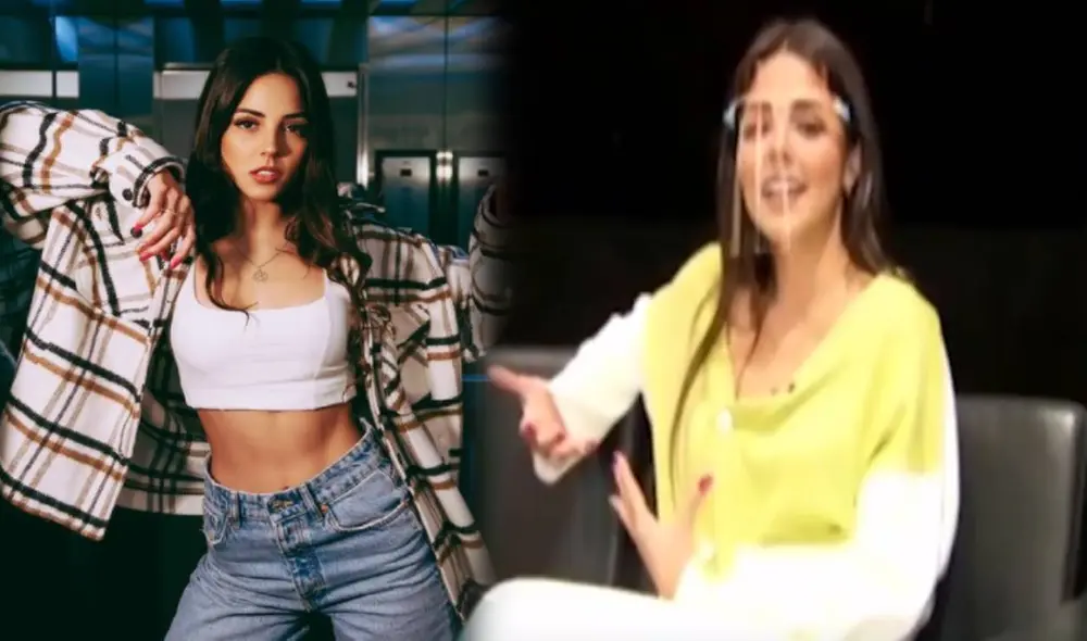 La modelo señala que tiene varios proyectos en Perú. Foto: composición Luciana Fuster/Instagram, captura América TV La modelo señala que tiene varios proyectos en Perú. Foto: composición Luciana Fuster/Instagram, captura América TV