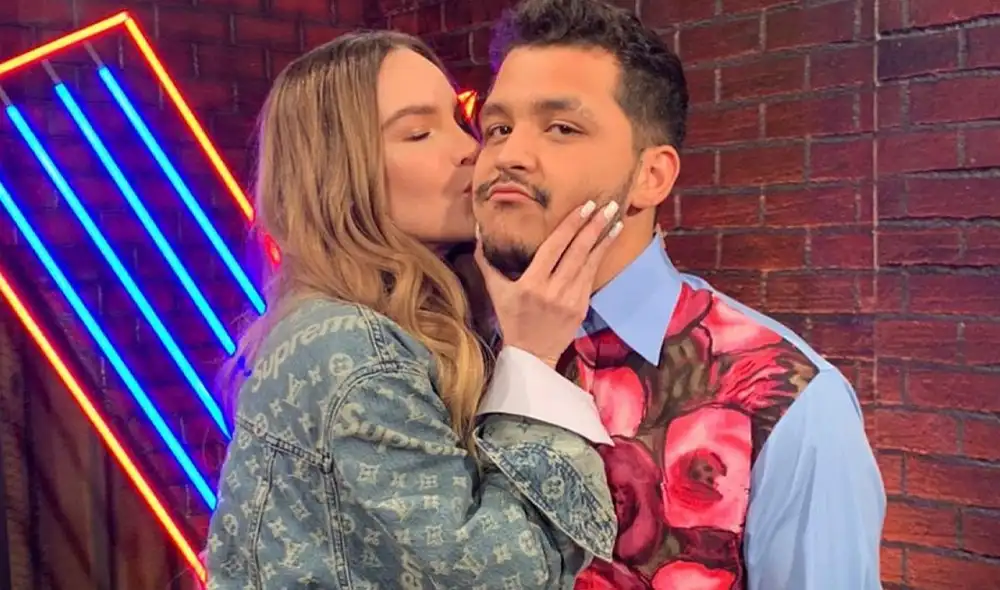 Belinda y Christian Nodal se comprometieron el pasado 25 de mayo. Foto: Récord