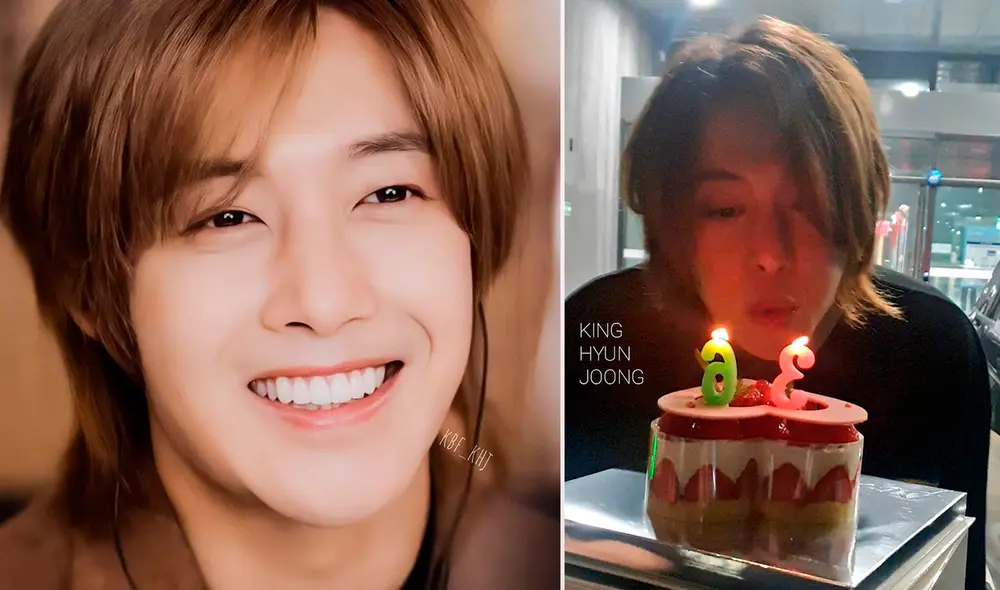 Kim Hyun Joong, cantante, actor y productor, celebró la víspera de su cumpleaños con un concierto virtual. Foto: composición/HENECIA