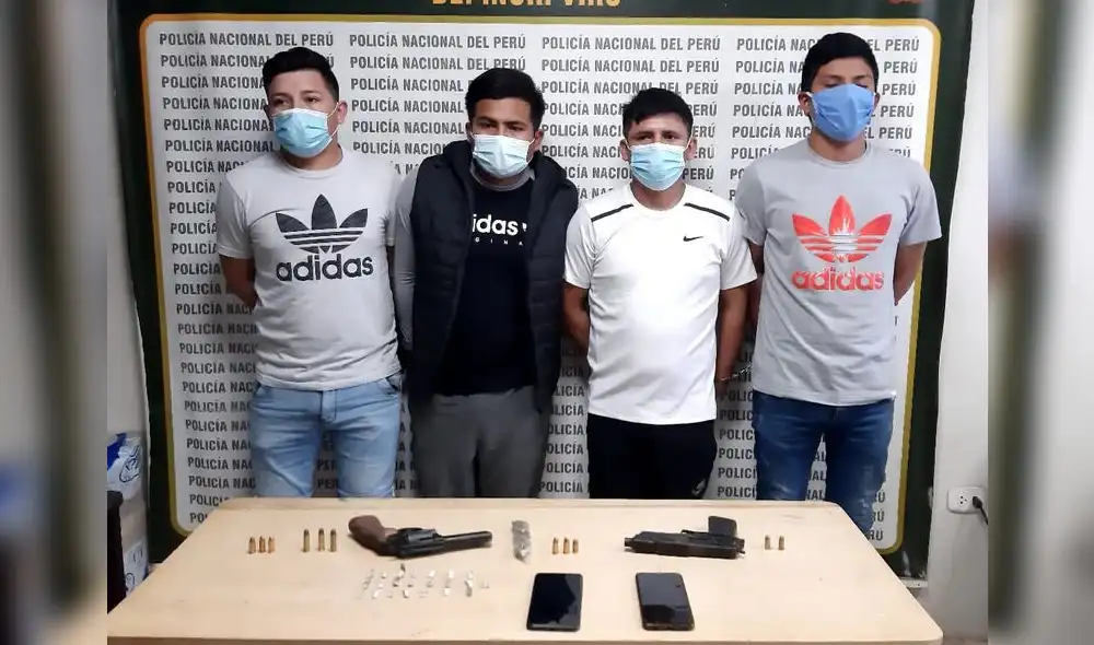 La Policía señala que los sujetos estaban planificando un asalto a un empresario agroindustrial. Foto: PNP La Policía señala que los sujetos estaban planificando un asalto a un empresario agroindustrial. Foto: PNP