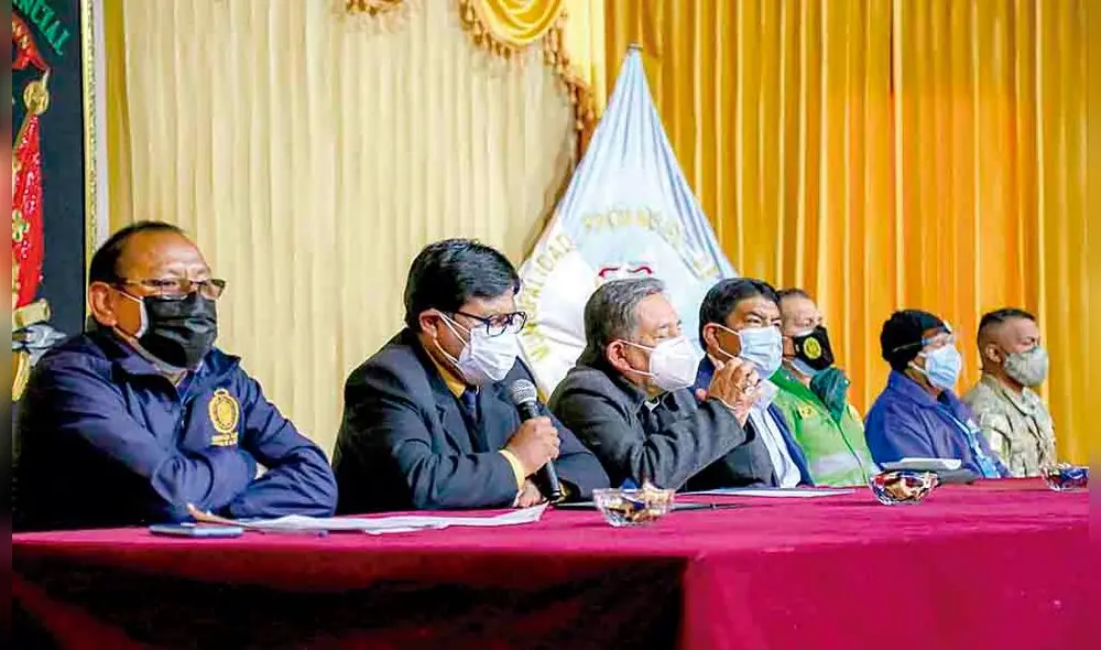 Unidad. Autoridades no se unen por temas comunes pero frente a la actual coyuntura política emitieron un pronunciamiento en conjunto. Foto: La República