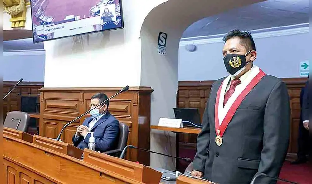 Accesitario. Arias es congresista desde el 14 de mayo.