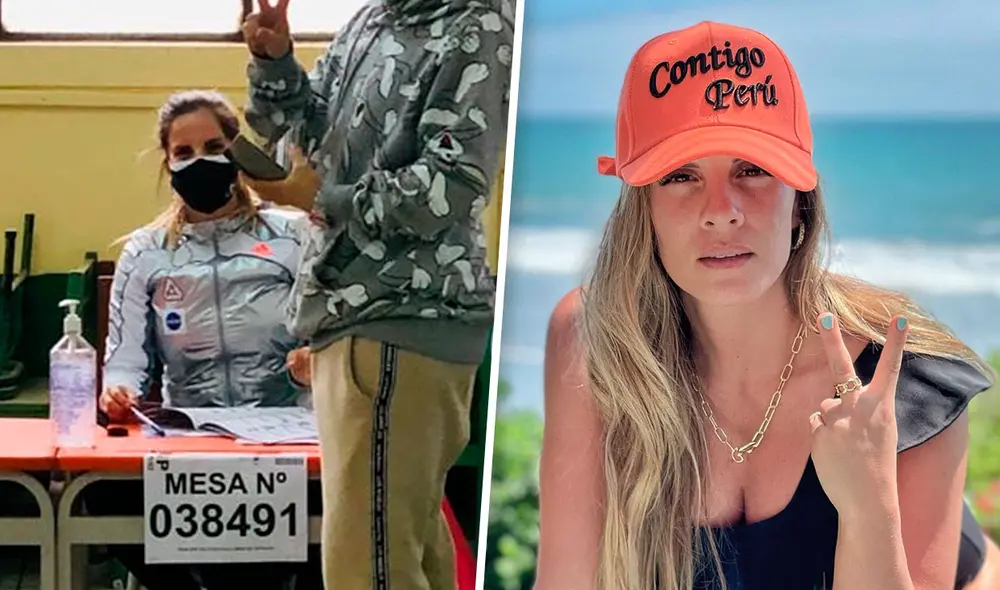 Como se recuerda, la modelo fue cuestionada en redes por ausentarse en la primera vuelta electoral. Foto: captura/Instagram