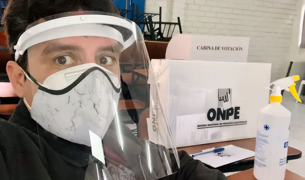 El actor se sumó a la lista de personalidades del espectáculo que se ofrecieron como voluntarios. Foto: Germán Loero/Twitter
