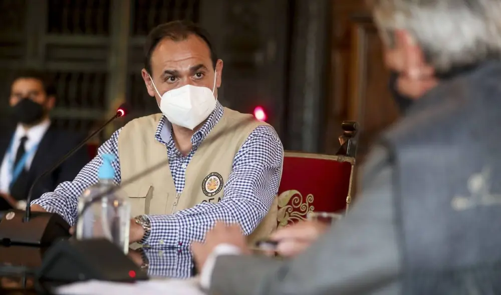 El jefe de la Misión de Observación de la OEA detalló que su equipo está conformado por 40 observadores. Foto: Andina