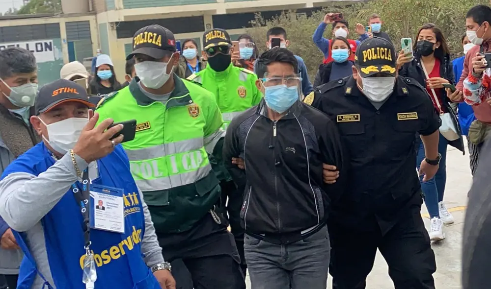 Personero fue identificado como Emerson Vargas Aspajo. Foto: Raúl Egusquiza / URPI-LR Personero fue identificado como Emerson Vargas Aspajo. Foto: Raúl Egusquiza / URPI-LR