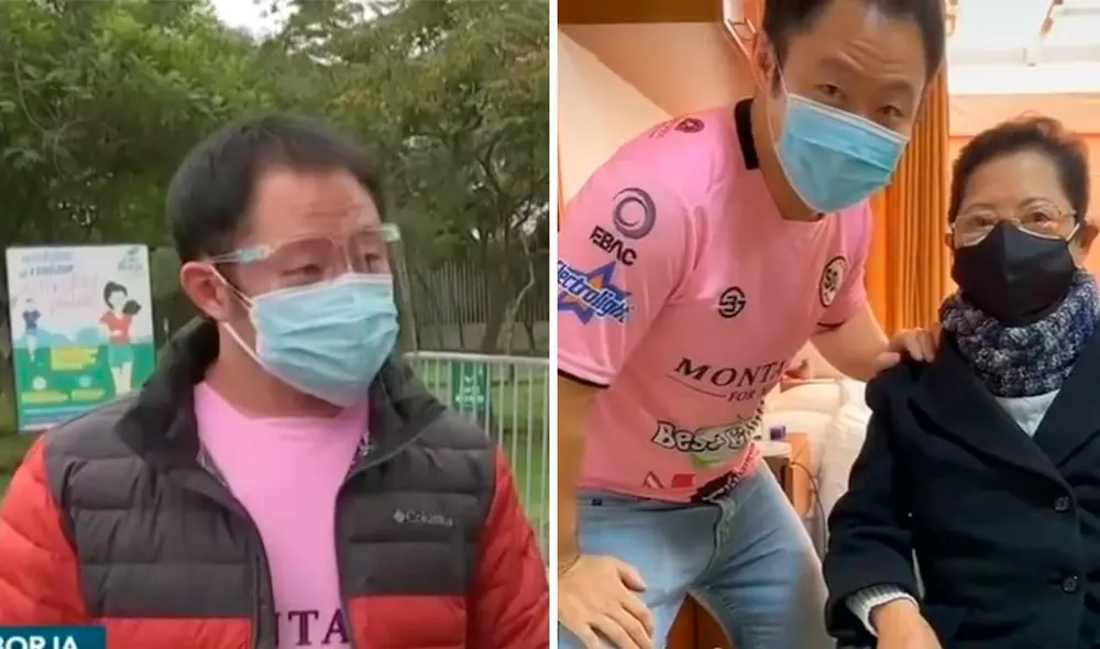 Kenji Fujimori usó la camiseta de Sport Boys para ir a votar. Foto: Instagram