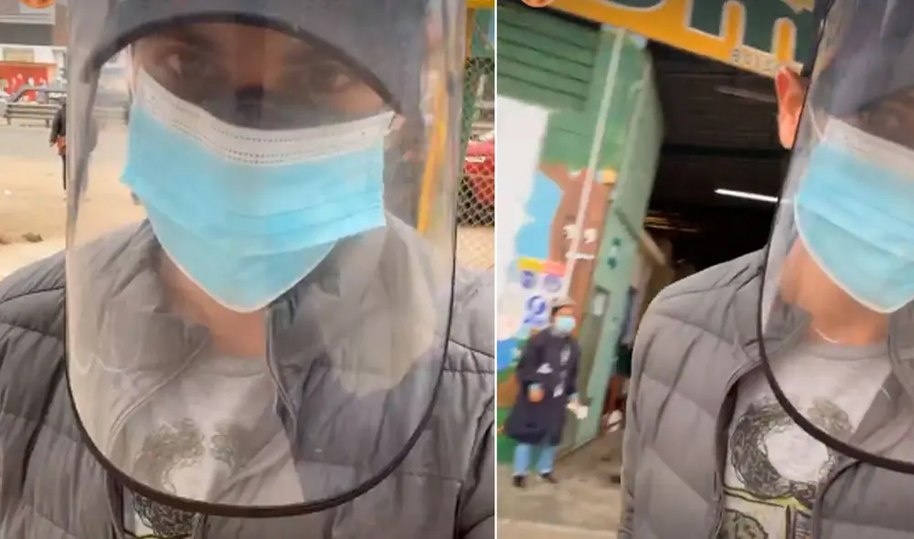 Andrés Wiese demoró dos horas en llegar al distrito de Carabayllo para votar. Foto: Andrés Wiese / Instagram