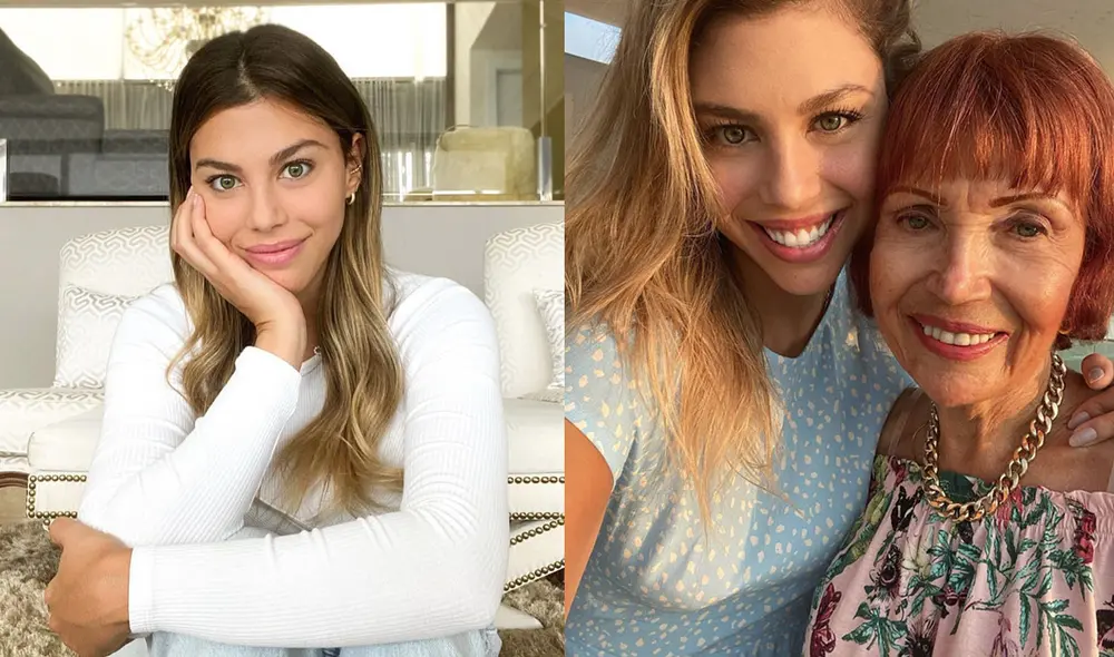 La modelo y actriz compartió con sus seguidores de Instagram que su abuela decidió emitir su voto. Foto: Instagram/Alondra García Miró