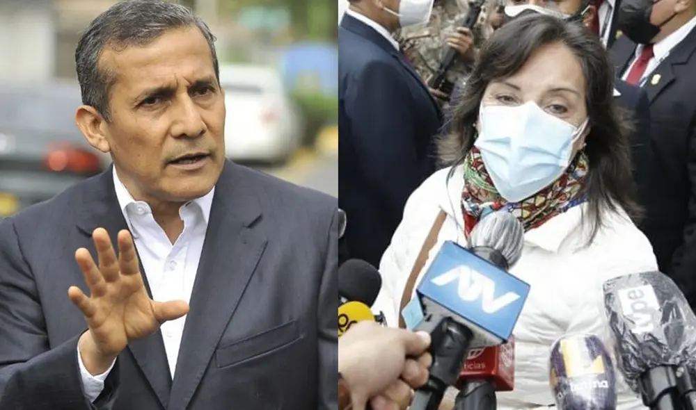 Ollanta Humala usó sus redes sociales para condenar las agresiones contra Dina Boluarte cuando salió de su local de votación. Foto: composición/La República Ollanta Humala usó sus redes sociales para condenar las agresiones contra Dina Boluarte cuando salió de su local de votación. Foto: composición/La República