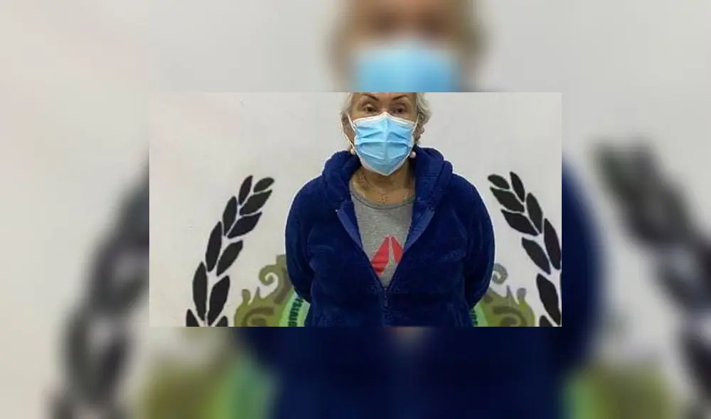 La detenida fue llevada a las instalaciones de la Dirincri. Foto: PNP