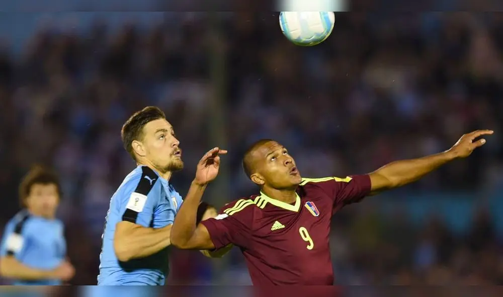 El partido entre Venezuela vs. Uruguay se podrá ver en Perú por Movistar Deportes y América TV. Foto: EFE El partido entre Venezuela vs. Uruguay se podrá ver en Perú por Movistar Deportes y América TV. Foto: EFE
