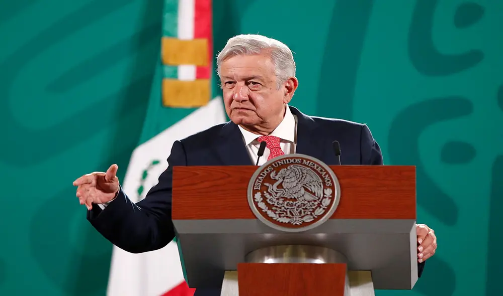"A diferencia de otros tiempos no intervino el Estado, no fueron elecciones de Estado", afirmó López Obrador en su habitual conferencia de prensa desde el Palacio Nacional de México. Foto: EFE "A diferencia de otros tiempos no intervino el Estado, no fueron elecciones de Estado", afirmó López Obrador en su habitual conferencia de prensa desde el Palacio Nacional de México. Foto: EFE