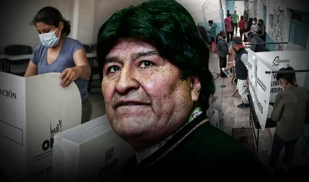 Evo Morales evitó referirse específicamente a los sufragios en Perú y en México. Foto: composición de Gerson Cardoso/La República