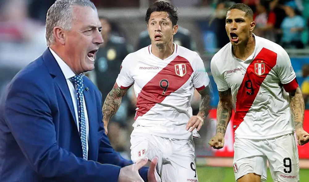 Paolo Guerrero y Gianluca Lapadula podrían estar juntos en el partido ante Ecuador. Fotos: EFE/AFP