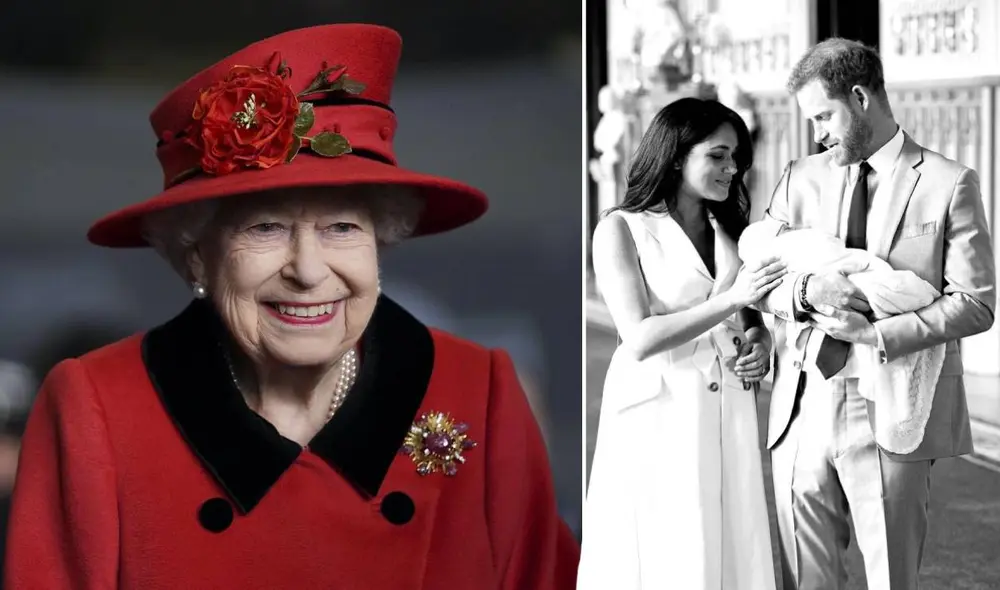 Los integrantes de la Corona británica expresaron su emoción por la llegada de la bebé. "Felicitaciones a Harry, Meghan y Archie”, escribieron. Foto: composición Instagram @theroyalfamily