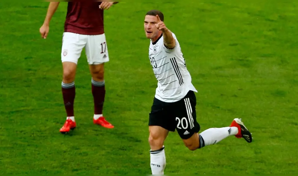 Alemania se fue al descanso goleando por 5-0. Foto: EFE Alemania se fue al descanso goleando por 5-0. Foto: EFE