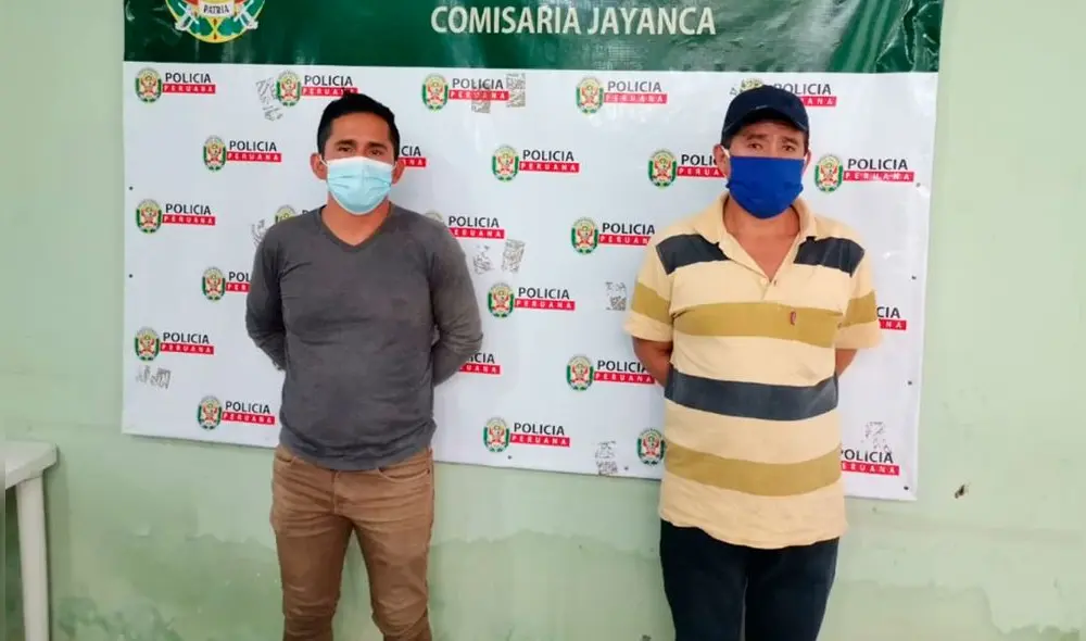 Requisitoriados fueron puestos a disposición de las autoridades judiciales. Foto: Municipalidad de Jayanca