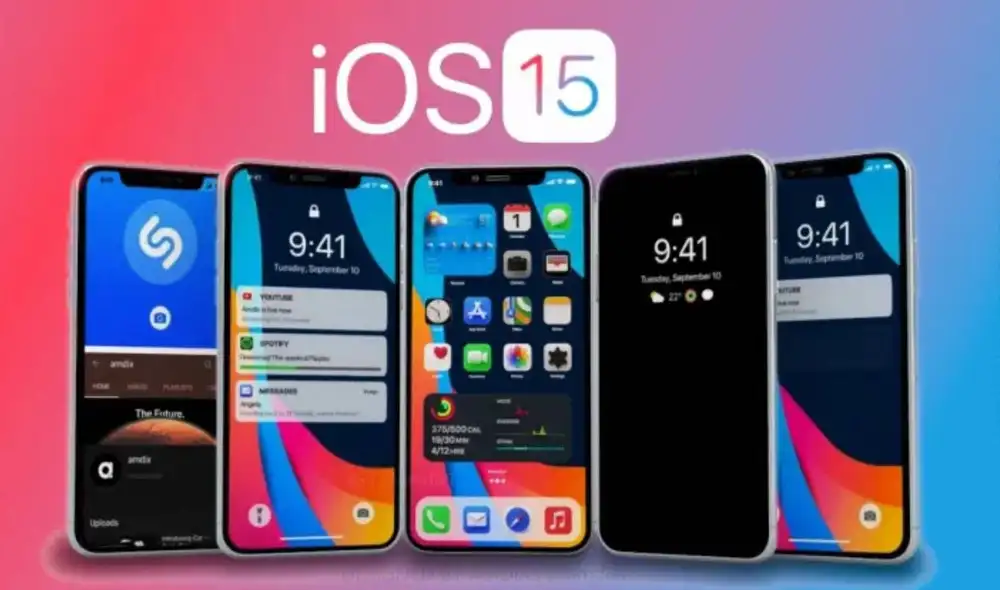 iOS 15 llega con muchas funciones nuevas para compartir contenido a través de distintos dispositivos. Revisa si tu equipo está en la lista confirmada para actualizarse en setiembre. Foto: Pysnnoticias