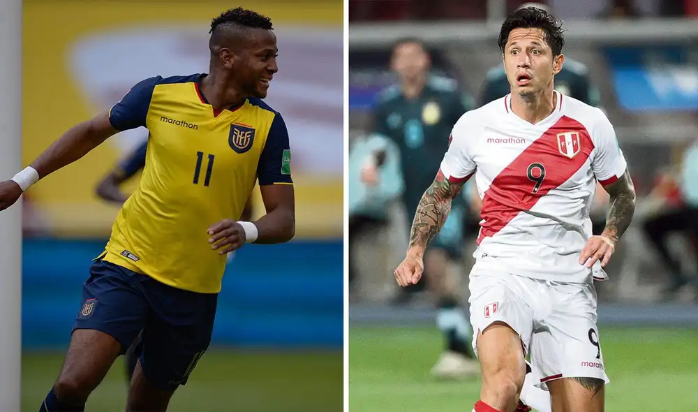 La última visita de Perú a Ecuador finalizó con triunfo 2-1 para la Bicolor. Foto: composición/AFP