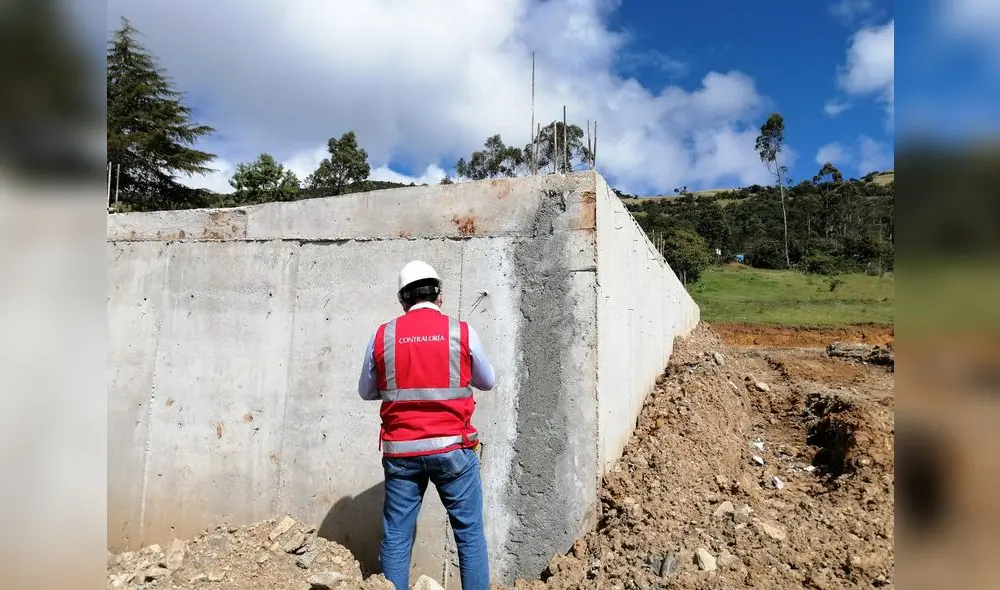 Estructura presenta fisuras, según Contraloría. Foto: Contraloría