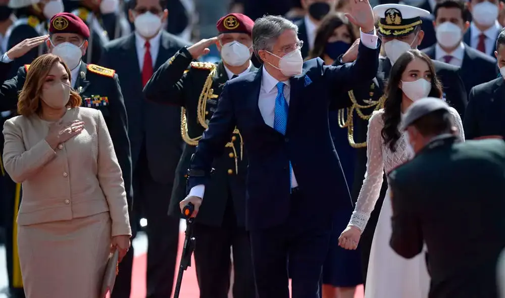 Será el primer viaje al exterior de Lasso, un exbanquero de derecha de 65 años que tomó posesión el 24 de mayo para un período de cuatro años. Foto: AFP