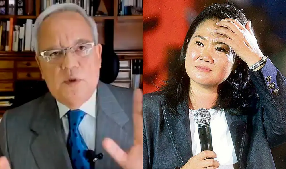 El periodista cuestionó a la candidata del fujimorismo. Foto: composición/difusión/La República